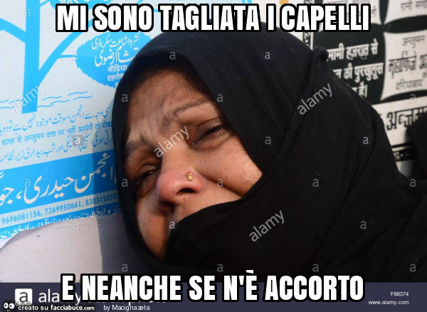 Mi sono tagliata i capelli e neanche se n'è accorto