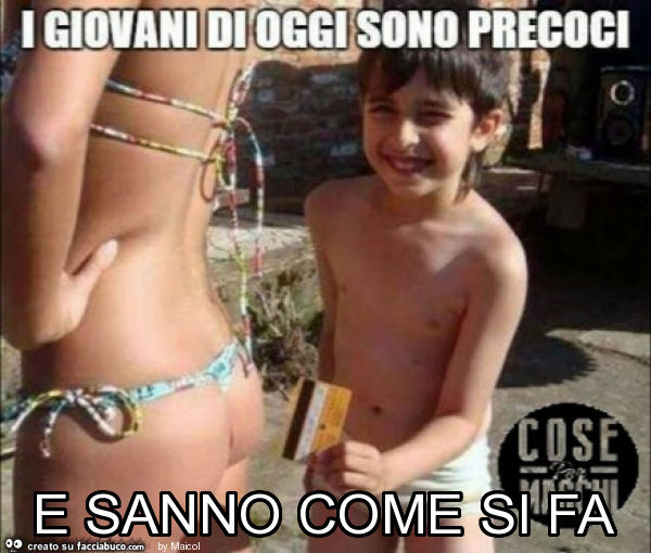 E sanno come si fa