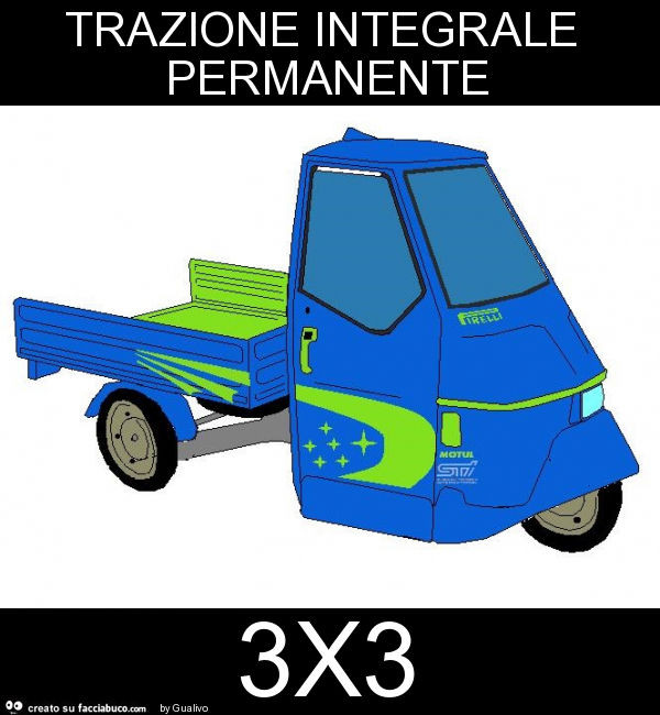 Trazione integrale permanente 3x3