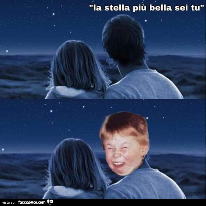 La stella più bella sei tu
