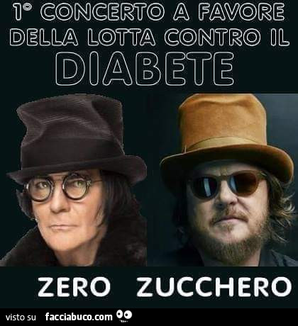 1° concerto a favore della lotta contro il diabete. Zero zucchero